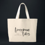 Honeymoon Vibes Large Tote Bag<br><div class="desc">Honeymoon Vibes design. Watercolor effect to make your honeymoon extra special. The perfect gift wedding for you soon to be married friend or just a treat for yourself. Part of a collection.</div>