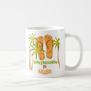 Honeymooning dans la tasse d'Aruba