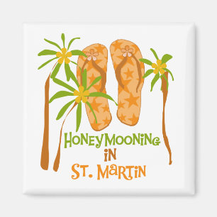 Honeymooning in St. Martin Magnet