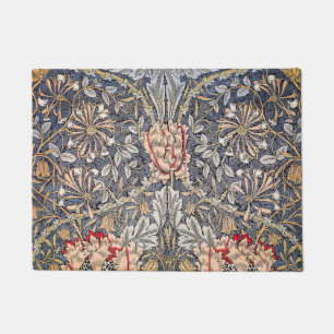 Honeysuckle (1896) By William Morris Doormat