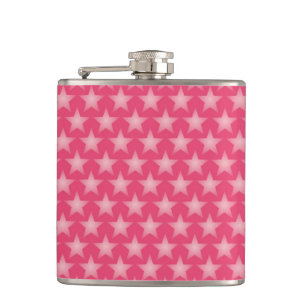 Honeysuckle background 2 hip flask