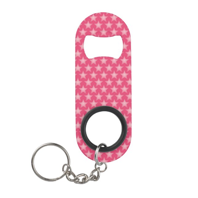 Honeysuckle background 2 keychain bottle opener (Front)