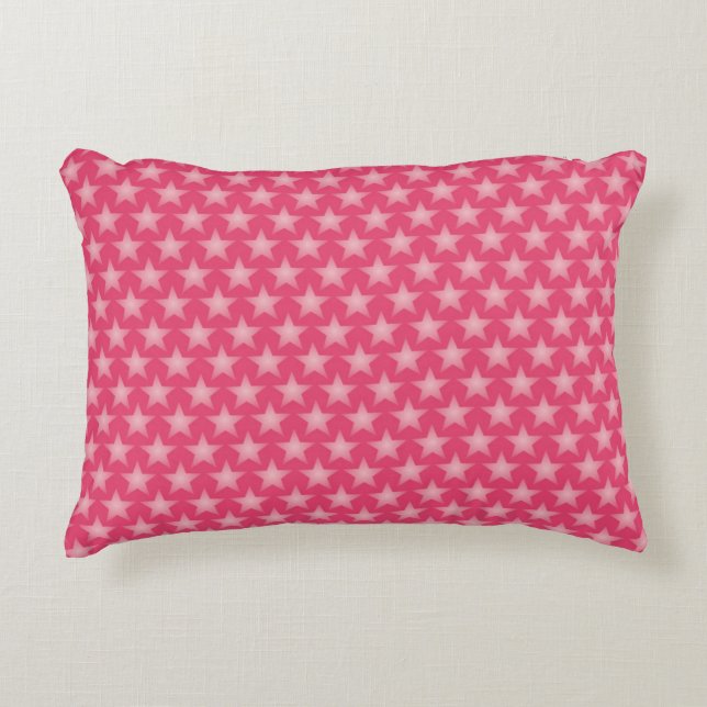 Honeysuckle background decorative pillow (Front)