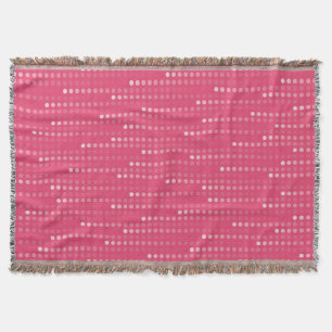 Honeysuckle background throw blanket