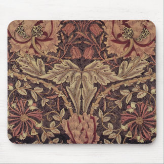 Honeysuckle by William Morris, Garden Flowers Art Mouse Pad