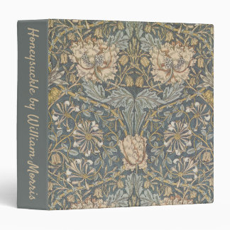 Honeysuckle by William Morris, Vintage Flowers Art Binder