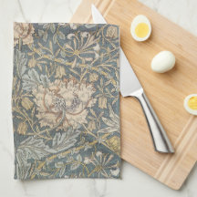 Honeysuckle by William Morris, Vintage Flowers Art