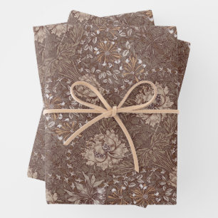 Honeysuckle Delight William Morris Larkspur Wrapping Paper Sheet