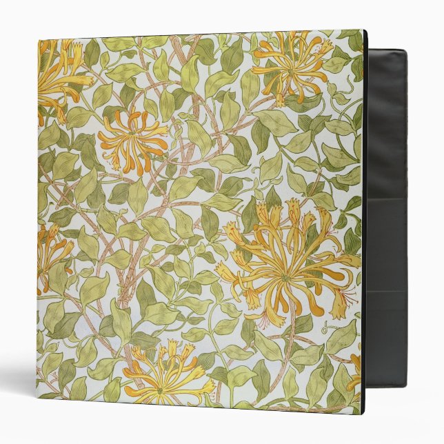 'Honeysuckle' design, 1883 Binder (Front/Inside)