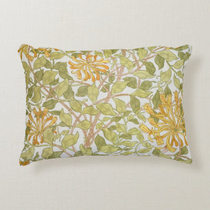'Honeysuckle' design, 1883 Decorative Pillow