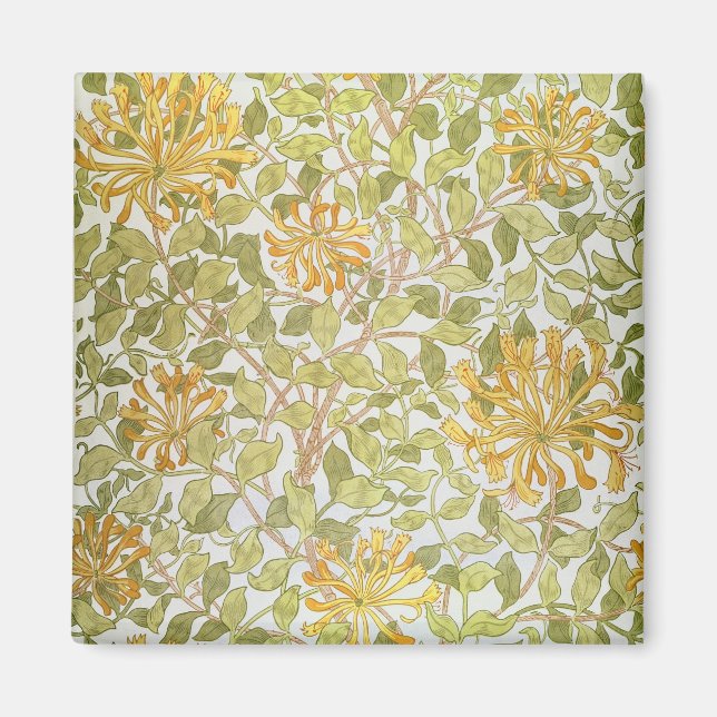 'Honeysuckle' design, 1883 Magnet (Front)