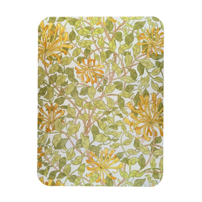 'Honeysuckle' design, 1883 Magnet (Vertical)