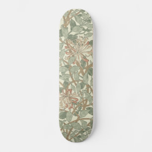 Honeysuckle Floral Wallpaper William Morris Skateboard