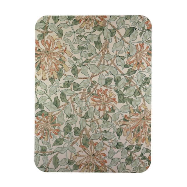 'Honeysuckle II' design Magnet (Vertical)