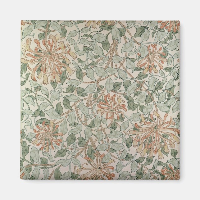 'Honeysuckle II' design Magnet (Front)