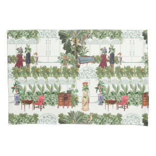 Honeysuckle in Waiting   Natural Pillowcase