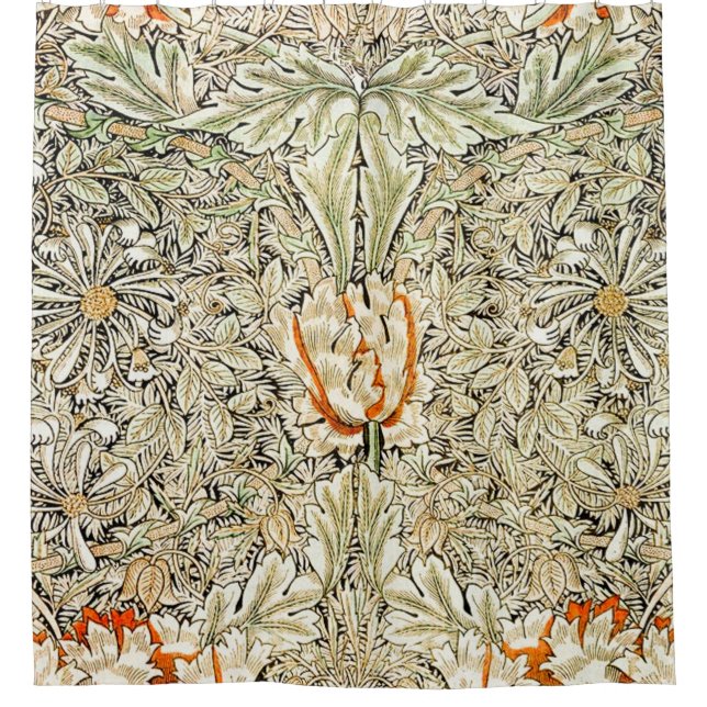 Honeysuckle Pattern (1876) By William Morris (Front)