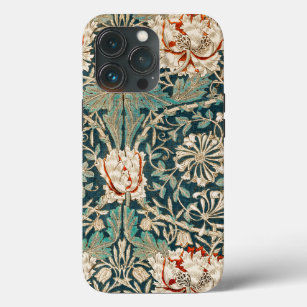Honeysuckle Pattern - Design of William Morris iPhone 13 Pro Case