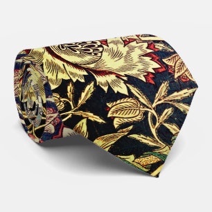 Honeysuckle Pattern Tie