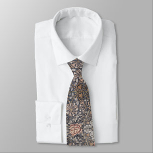 Honeysuckle Print (by William Morris) Tie