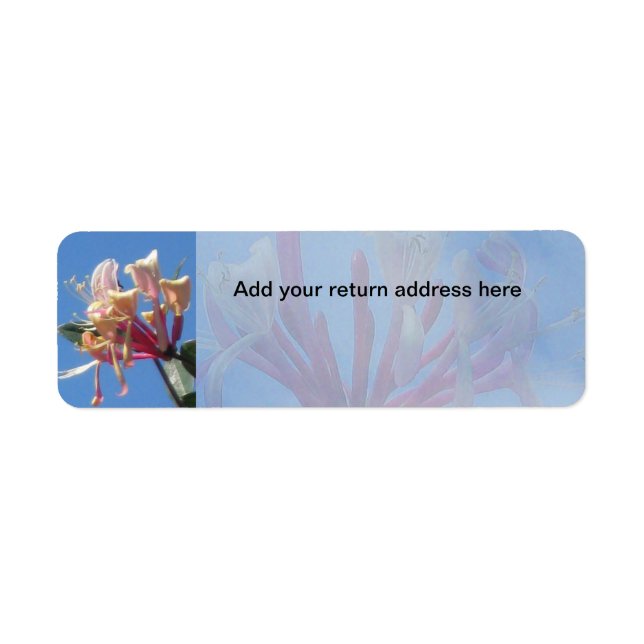 Honeysuckle Return Address Label (Front)