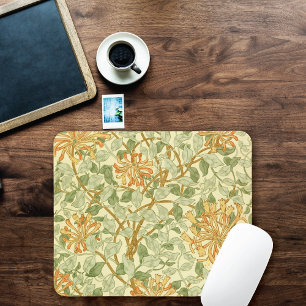 Honeysuckle Vine Design William Morris Mouse Pad