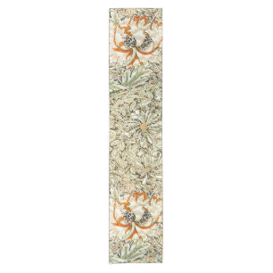 Honeysuckle, William Morris Short Table Runner
