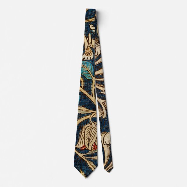 Honeysuckle, William Morris Tie (Front)