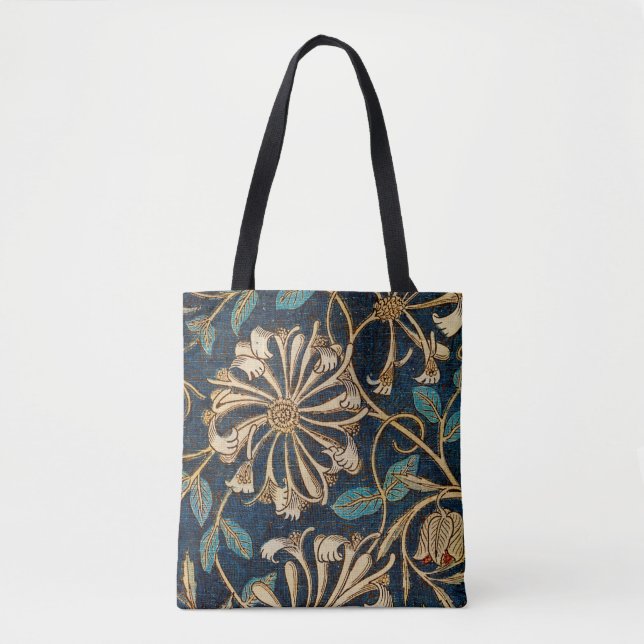 Honeysuckle, William Morris Tote Bag (Front)