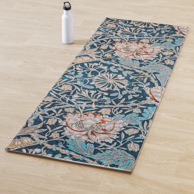 Honeysuckle, William Morris Yoga Mat (In Situ)