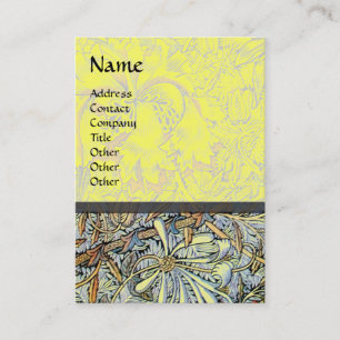 HONEYSUCKLE ,yellow,pink red white brown Business Card