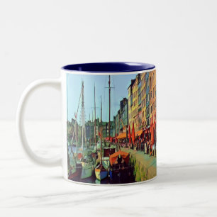 HONFLEUR - docking - view Two-Tone Coffee Mug