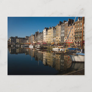 Honfleur Harbour Postcard