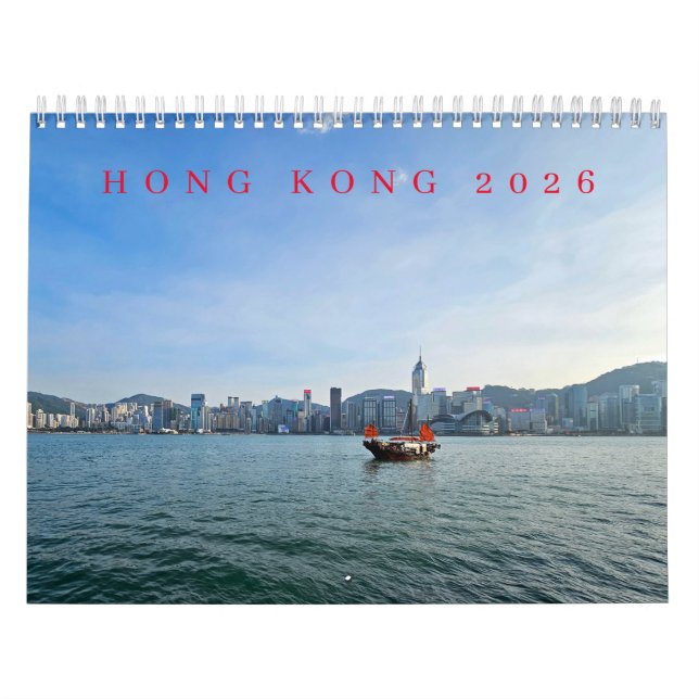 Hong Kong 2026 calendar (Cover)