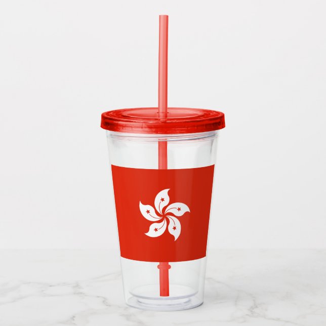 Hong Kong Acrylic Tumbler (Front)