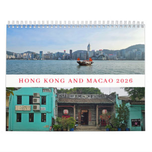 Hong Kong and Macao 2026 calendar
