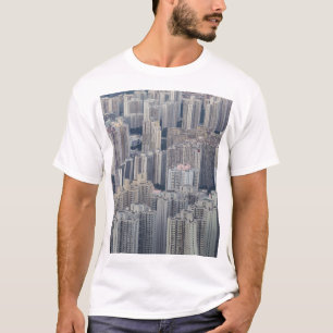 Hong Kong Apartment Building Pattern T-Shirt