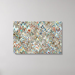 Hong Kong Boat Abstract 3, 2017   SVP Images Canvas Print