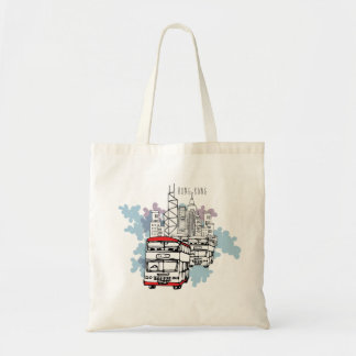 Hong Kong Busy Life Style scenery(without caption) Tote Bag