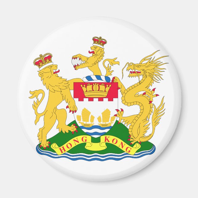 Hong Kong , China Magnet (Front)