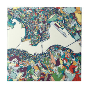 Hong Kong, China Map Tile