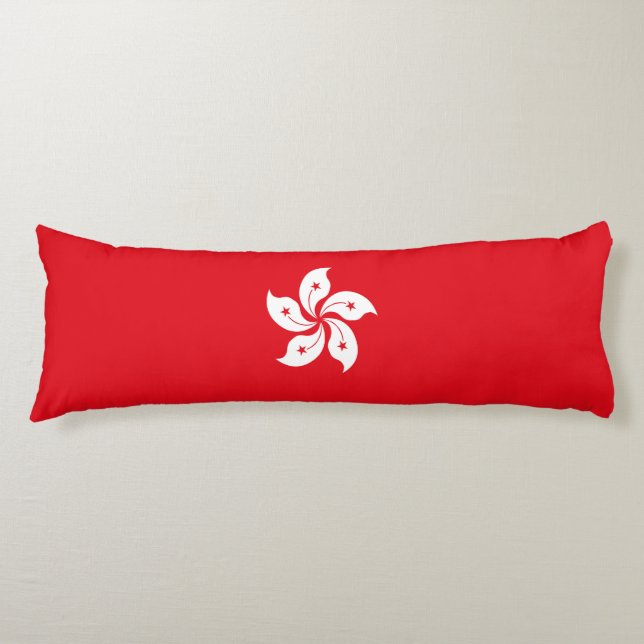 Hong Kong flag Body Pillow (Front)