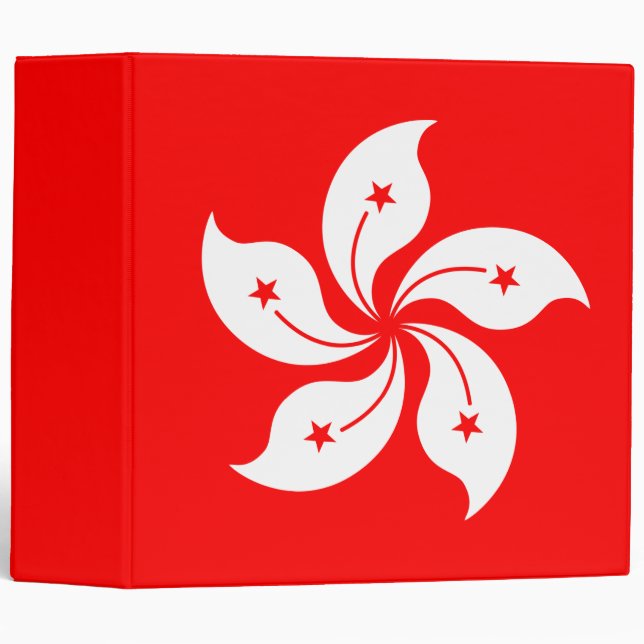 Hong Kong Flag "Classic" Binder (Front/Spine)