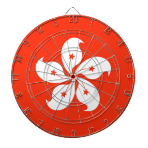 Hong Kong Flag Dartboard
