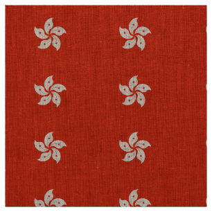 Hong Kong Flag Fabric