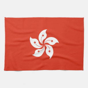 Hong Kong Flag Kitchen Towel