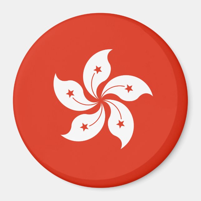 Hong Kong Flag Magnet (Front)