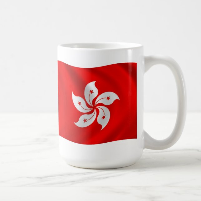 Hong Kong Flag Mug (Right)