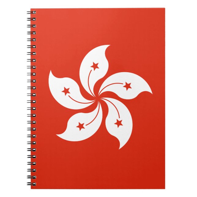 Hong Kong Flag Notebook (Front)