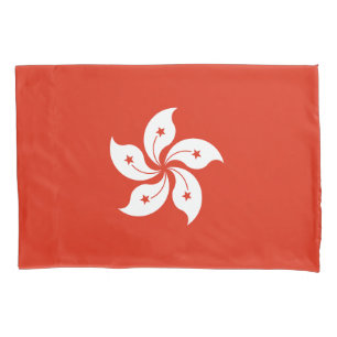 Hong Kong Flag Pillowcase